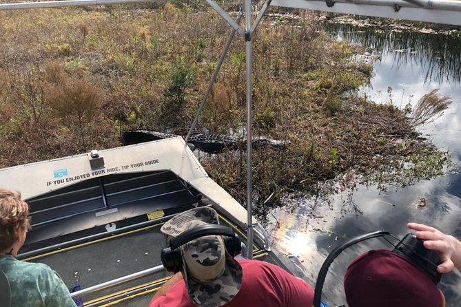 1 Hour Everglades Airboat Tour Orlando Florida - Meeting at 2830 Neptune Rd: getting set up fast