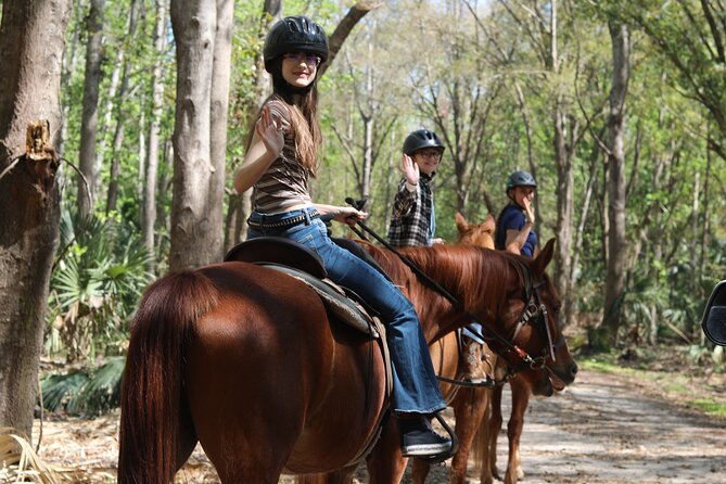 1 Hour Guided Horseback Trail Ride Rock Springs Run State Reserve - Quick hits before you sign up