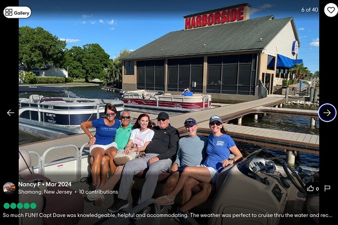 1 Hour Scenic Pontoon Day Cruise - Lake Eloise on a Pontoon Boat: Views, Wildlife, and Shade