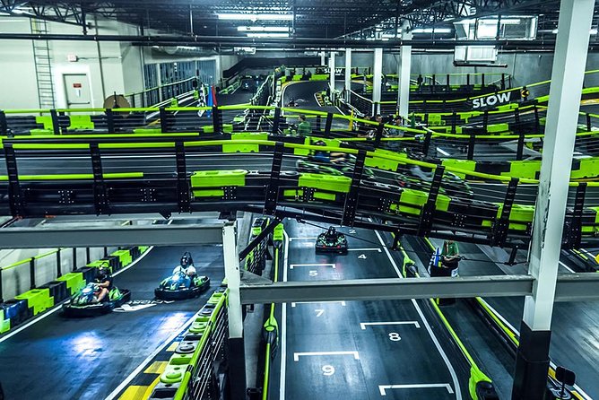 Andretti Indoor Karting & Games in Orlando - Pick the right package: race only vs arcade vs laser tag + 7D