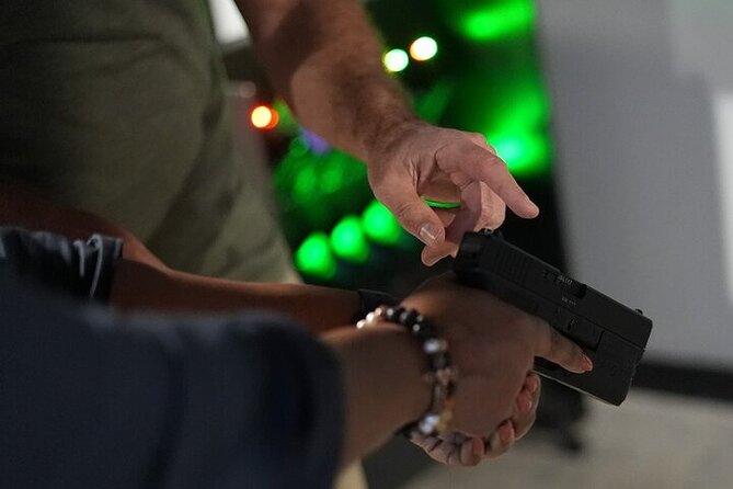 Basic Drill: Introductory Indoor Tactical Experience Orlando - Simulated range drills: holster draws, angles, and moving targets