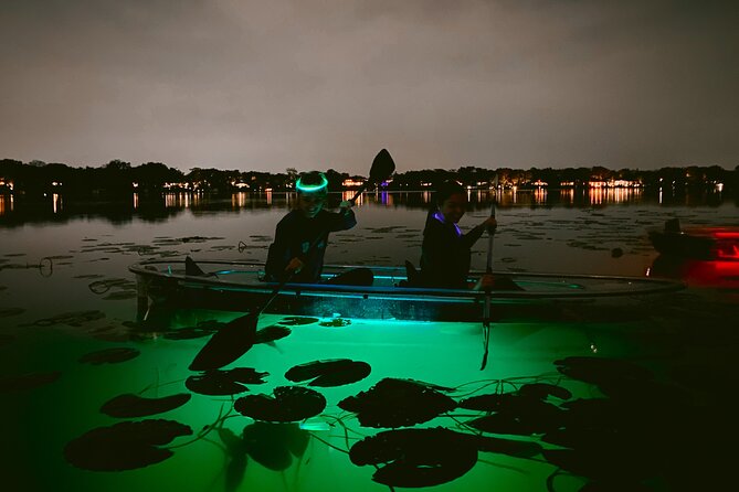 Clear Kayak Glow in the Dark Tour Through Winter Park - Practical Tips for Your Winter Park Evening Paddle