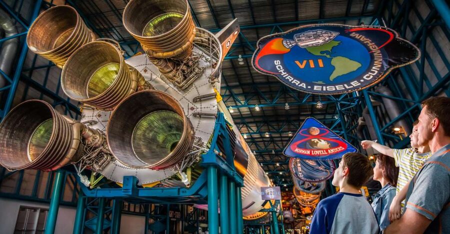 From Orlando: Kennedy Space Center Trip with Transport - Orlando Pickup and the Ride That Turns Into Part of the Tour