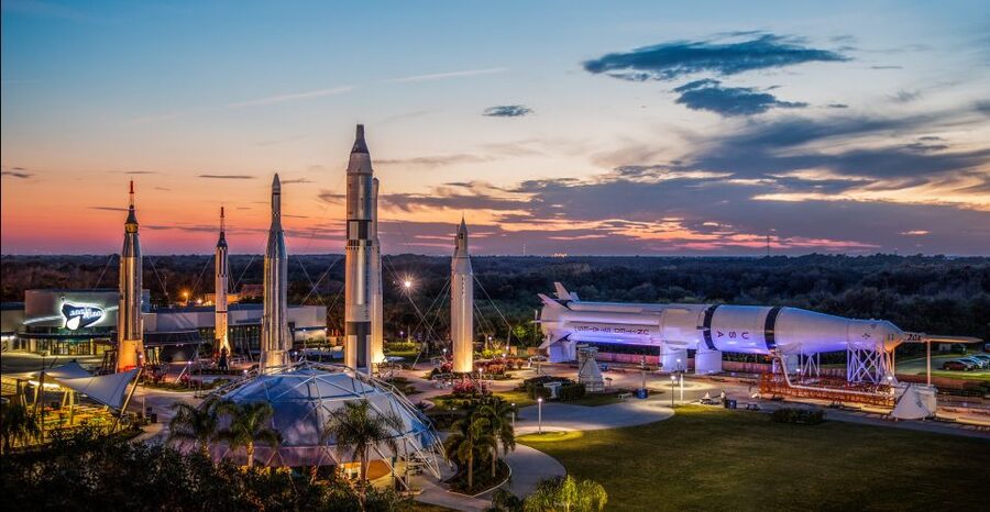 From Orlando: Kennedy Space Center Trip with Transport - Shuttle Launch Experience Simulator and IMAX: Where the Science Gets Personal