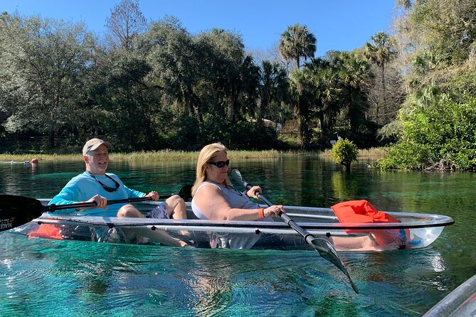 Glass Bottom Kayak Eco Tour through Rainbow Springs - Rainbow Springs State Park Grounds: Gardens, Waterfalls, and Spring History