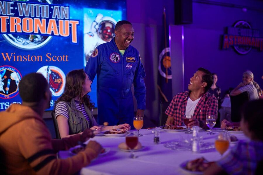 Kennedy Space Center Day Trip with Chat with an Astronaut - Food and drinks during the astronaut conversation: small, not a full meal plan