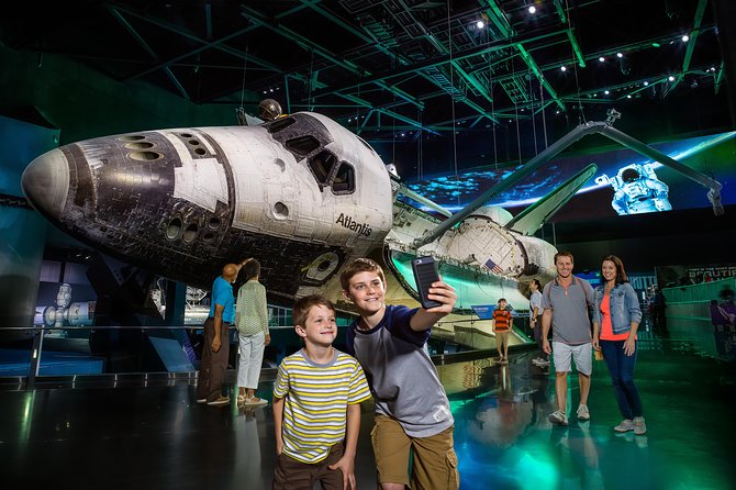 Kennedy Space Center Small Group VIP Experience - Getting oriented at Rocket Garden before you see everything else