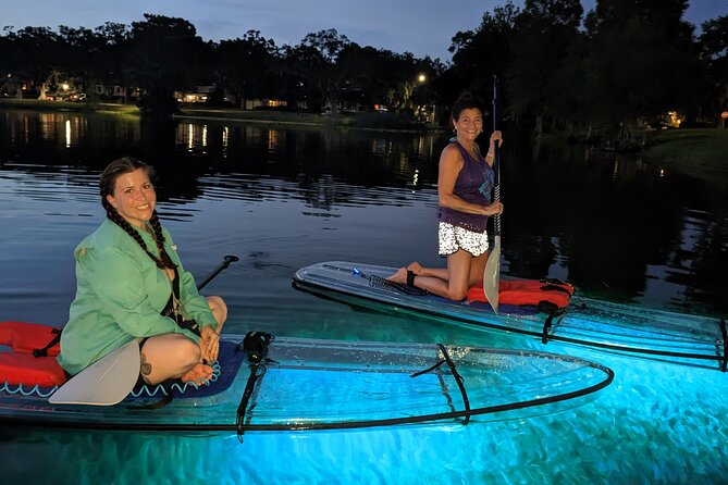 LED Glow in the Dark Clear Kayak or Paddleboard in Paradise - Your roughly 2-hour flow: how the evening usually runs