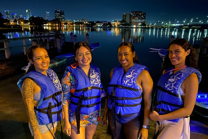 LED Glow in the Dark Clear Kayak or Paddleboard in Paradise - Logistics that help: meeting point, group size, and timing