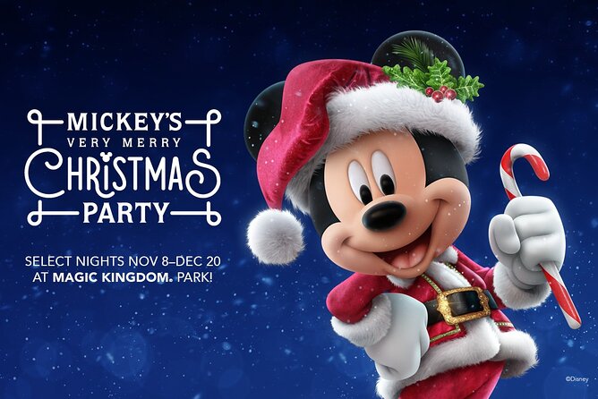 Mickey's Very Merry Christmas Party at the Magic Kingdom - Mobile ticket basics: keep it simple on party day