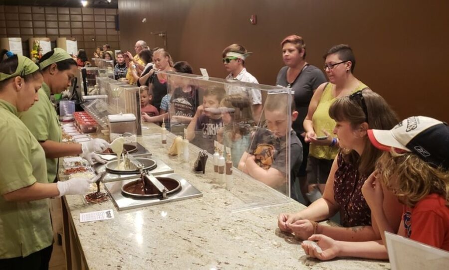 Orlando: Chocolate Kingdom Factory Adventure Tour - The chocolate river and the multi-media museum feel