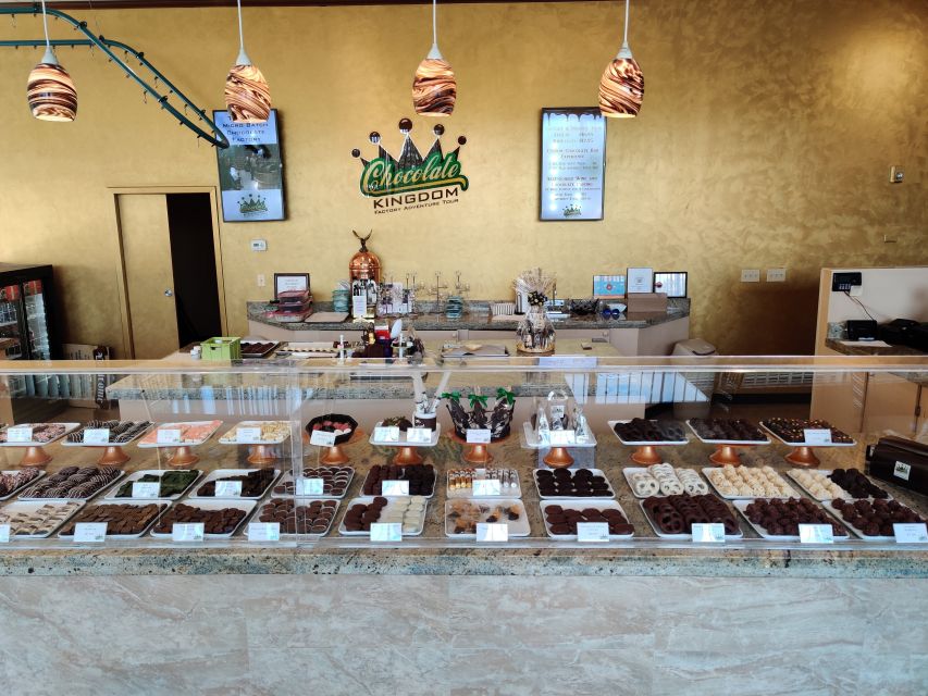 Orlando: Chocolate Kingdom Factory Adventure Tour - The 45-minute tour flow: how the experience moves