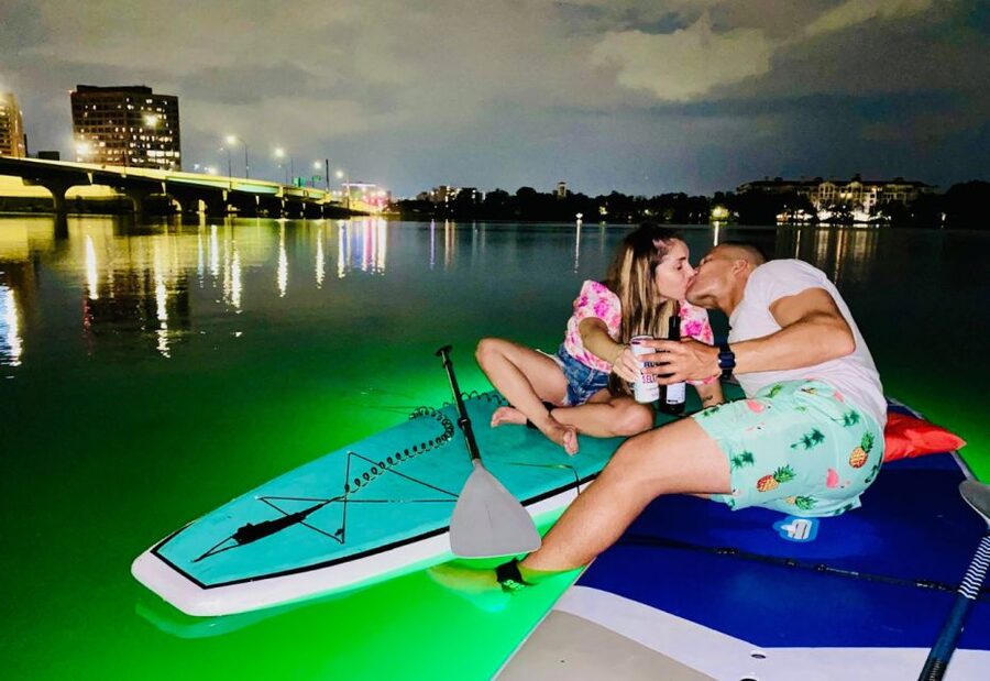 Orlando: Date Night LED Night Glow Tour with Sparkling Wine - Photos and the End-of-Tour Glow: How You Get Your Pictures