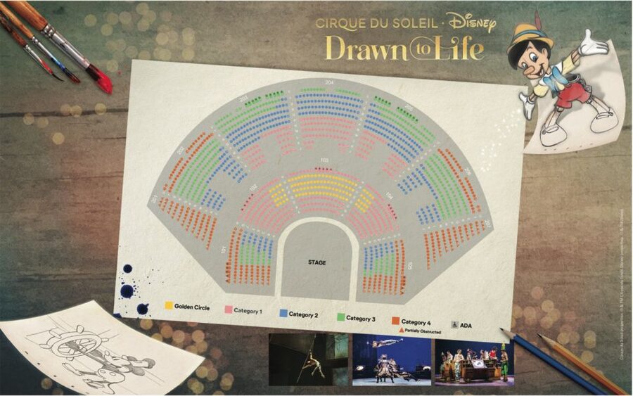 Orlando: "Drawn to Life" Cirque du Soleil Ticket - Disney Springs Location: Pair the Show With Real-Time Orlando Fun