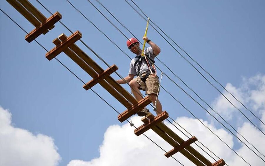 Orlando: Gatorland Zipline Adventure w/ Full-Day Park Access - The Swinging Bridge: The One Moment You Should Take Seriously