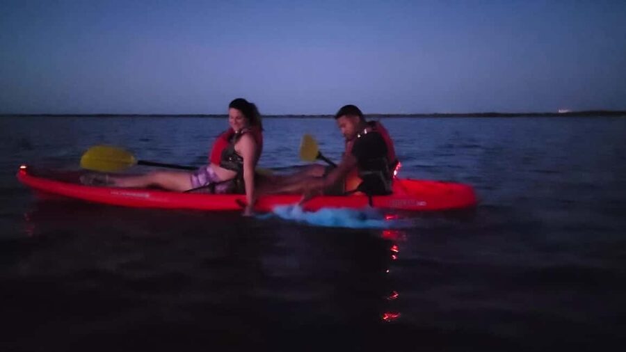 Orlando: Magic After Dark Bioluminescence Kayak Tour - Paddling the glowing water: your 80-minute stretch on the lagoon