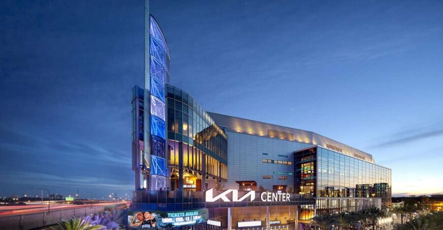 Orlando: Orlando Magic NBA Basketball Tickets - Kia Center Basics: Scoreboard, Court-Facing Food, and Fan Areas