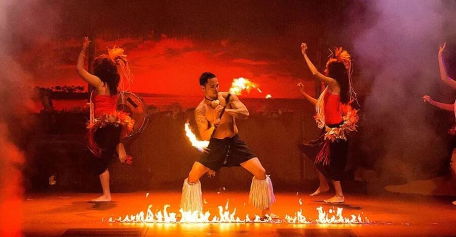 Orlando: Polynesian Fire Luau with Dinner and Live Show - The Show Travels Across Polynesia (and It Stays Watchable)