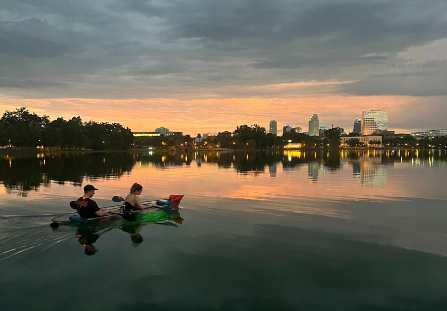 Orlando: Sunset Clear Kayak or Paddleboard in Paradise Tour - Key highlights to know before you go