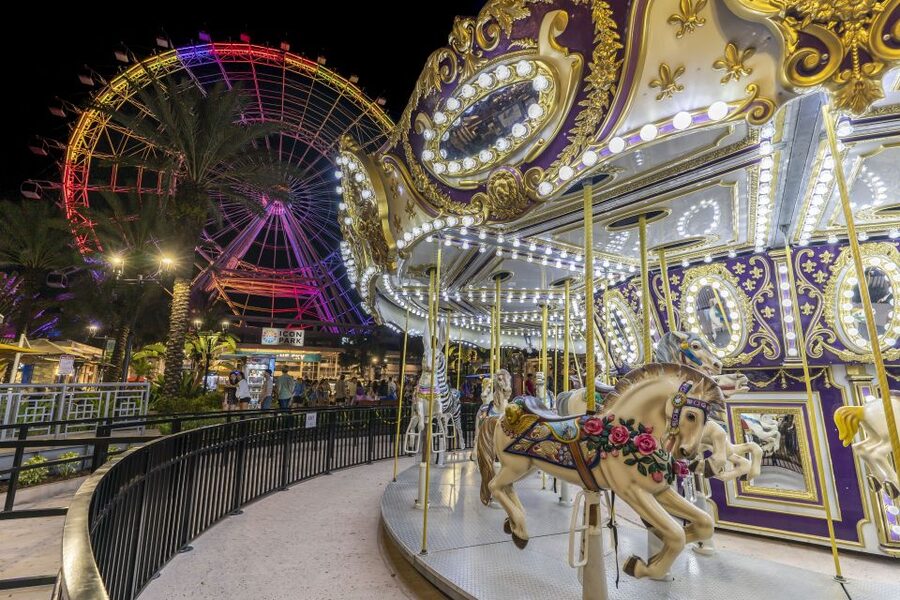 Orlando: The Orlando Eye with Optional Attraction Tickets - In-Capsule Comfort: iPad Guides, Air Conditioning, and Bluetooth Playlists