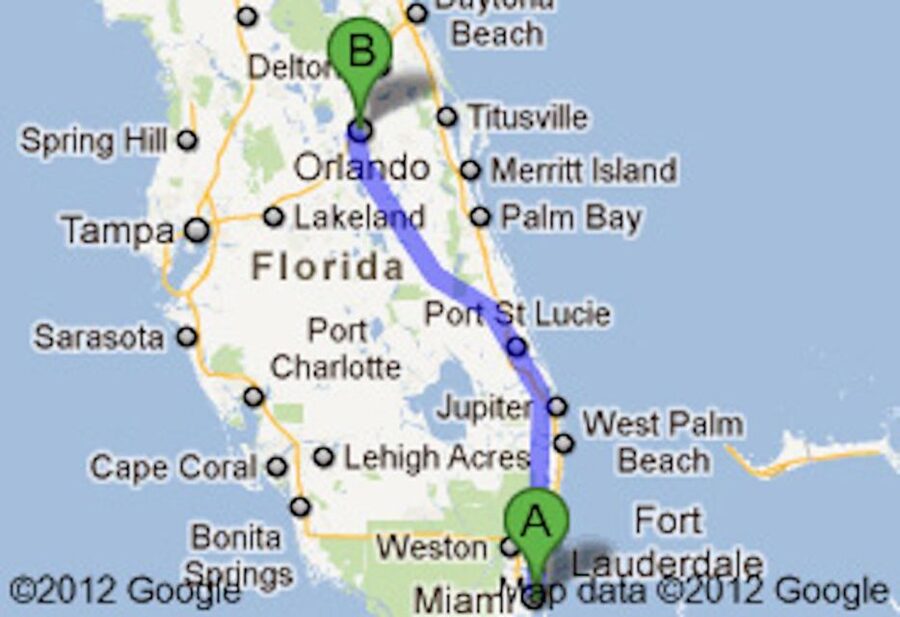 Orlando to Miami Shuttle: One-Way Trip - Arrival in Miami: choosing the right drop-off zone