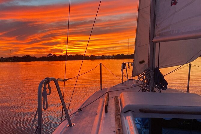 Private 2-Hour Sunset Sailing Tour on Lake Fairview - What it’s like onboard: cockpit, cabin, and the feeling of privacy