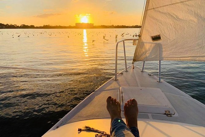 Private 2-Hour Sunset Sailing Tour on Lake Fairview - Safety, life jackets, and that steady-calm captain style