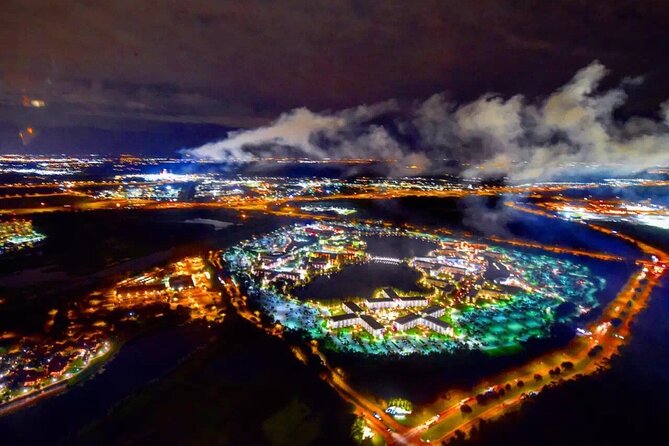 Private Helicopter 77 Miles Fireworks Tour over all Theme Parks - Picking the Right Option: When the Fireworks Actually Happen