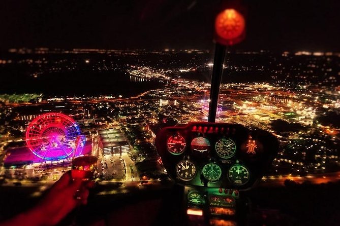 Private Helicopter After-hours 48 Miles Tour Theme Parks&Downtown - Kissimmee Check-In and the Real Meaning of Private