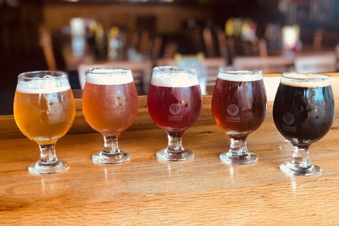 Sanford's Craft Beer and History Tour - Meet-up, walking pace, and the 5:00 pm start you should plan for
