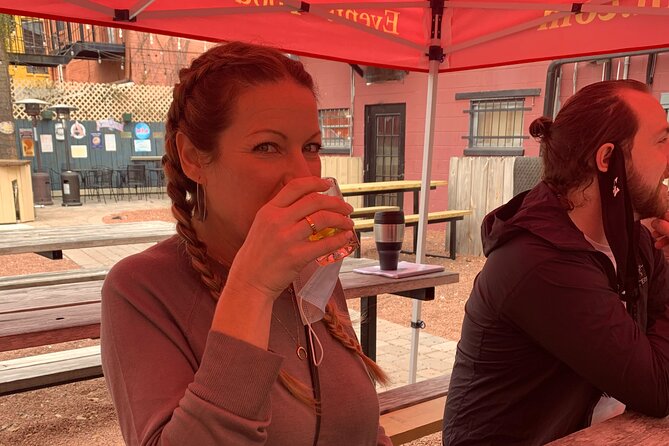 Sanford's Craft Beer and History Tour - Stop 3 at Wop’s Hops Brewing Company: finish with ales, wine, craft sodas, and Italian-style food