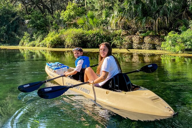 Silver Springs - Glass Bottom Kayak Rental - Duration Choices: 2 Hours vs 4 Hours on the Water