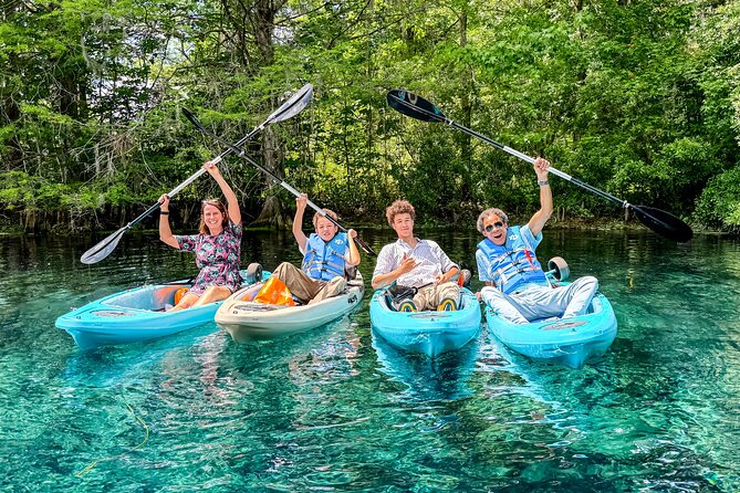 Silver Springs - Glass Bottom Kayak Rental - Paddling the Ft King Loop Trail: Your First Real Taste of Clarity