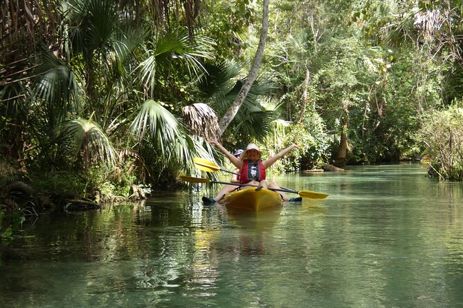 Small Group Rock Springs Run Eco Kayak Adventure - The 3-Hour Plan: Upstream Paddle, Spring Swim, Drift Back