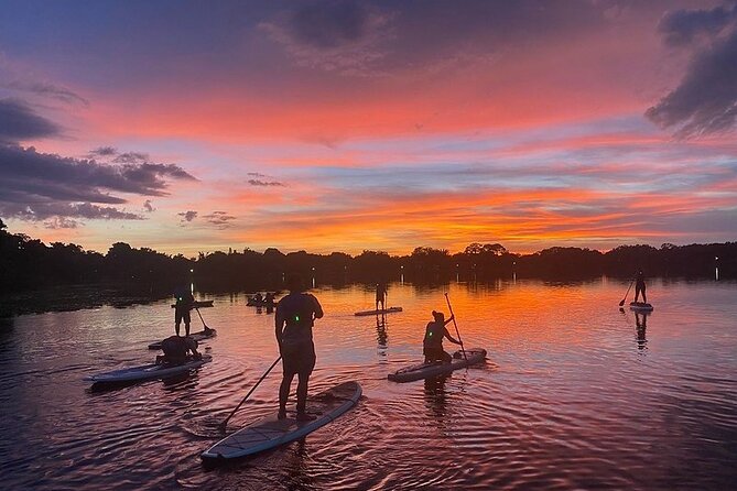 Sunset Clear Kayak or Paddleboard in Orlando - Stop 1: Downtown Orlando Views From Clear Water