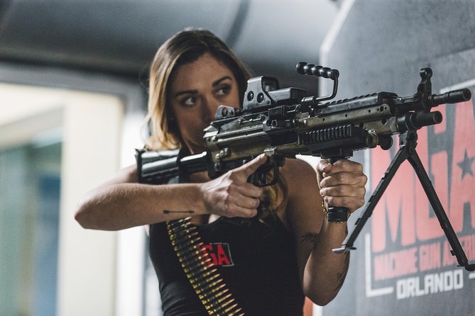 Ticket in Orlando with shooting package - Machine Gun America in Orlando: A Safe, Controlled Shooting Session