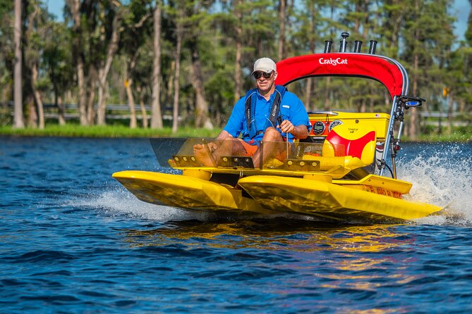 Tour of Lakes Escape by Personal Catamaran - Cypress Cove Marina After the Ride: Hammock Time Counts