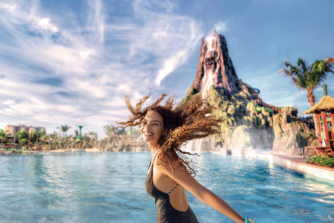 Universal Orlando 1 Park Per Day Tickets - USA / Canada Residents - Volcano Bay: Water Slides, River Drift, and That Volcano-Resort Feel