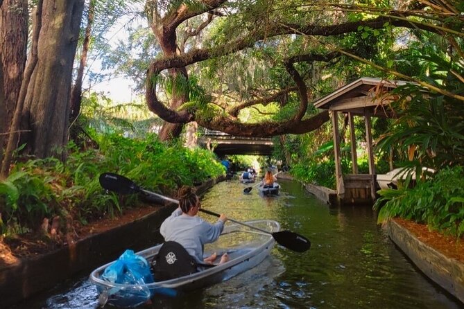Winter Park Chain of Lakes Day Time Clear Kayak Paddle - Gear and Effort: Clear Kayaks, Paddles, Life Jackets, and Real Upper-Body Work